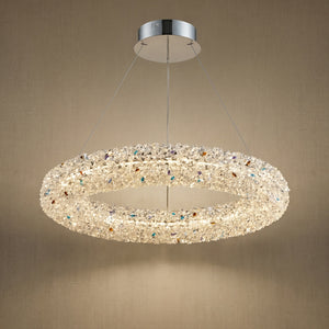 Yiosi Series Crystal Pendant Light Style P - 31" (Dia 800mm)