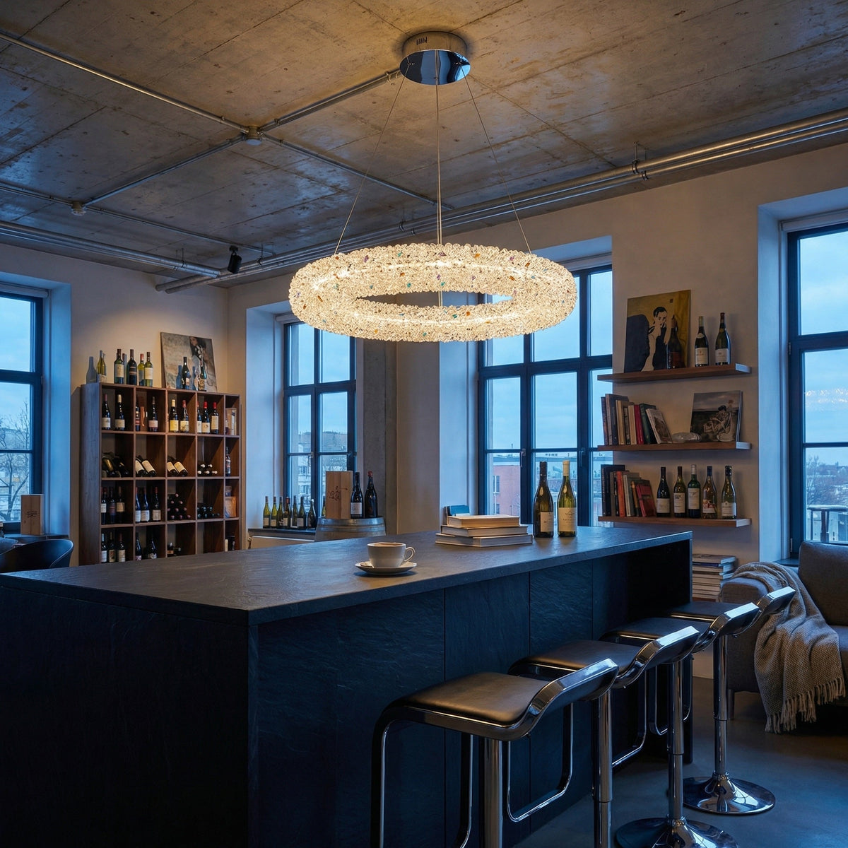 Lumina Crystal Pendant Chandelier - view 8