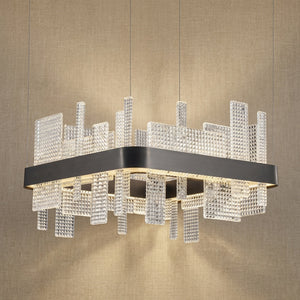 Yiosi Series Glass Pendant Light Style L - 20" (Dia 500mm)