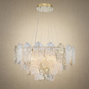 Yiosi Series Glass Pendant Light Style R - 39" (Dia 1000mm)