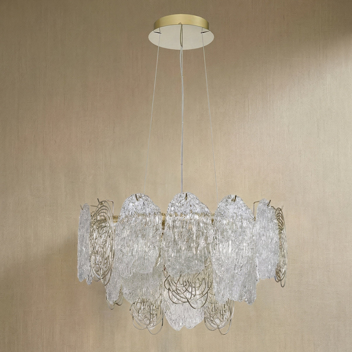 Filo Artisan Glass Round Chandelier - view 7