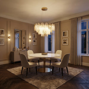 Filo Artisan Glass Round Chandelier - view 9