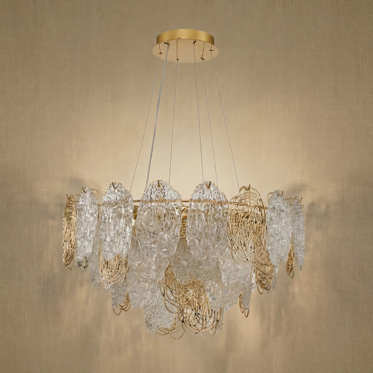 Filo Artisan Glass Round Chandelier - view 10