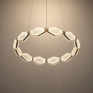 Foyer Chandelier Contemporary in chrome