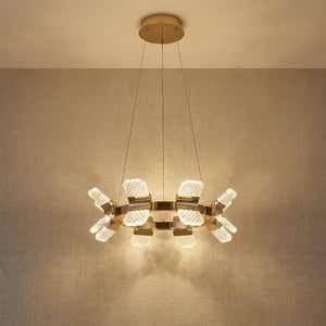Isadora Modern Ring Chandelier 39" - view 7