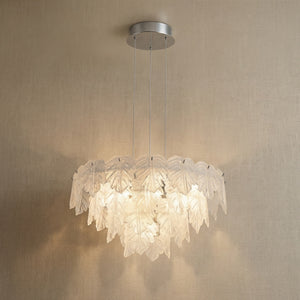 Keira Modern Chrome Chandelier 24" D